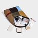 European And American Retro Colorful Patchwork Casual Simple Handbag Shoulder For Women 2026 New Trendy Fashion Crossbody Bag_maomaolike.com