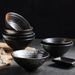 Japanese Style Trumpet Ceramic 4.5inch 5inch Soup Creative Household Restaurant Rice Dining Bowl Tableware Set_maomaolike.com