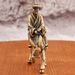 Brass Riding Ornament Metal Craft Old Man Donkey Creative Handicraft Pure Copper Decoration_maomaolike.com