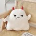 Ugly Cute Little Ghost Plush Doll Halloween Devil Pillow Sofa Cushion Nap Pillow Decoration Christmas_maomaolike.com