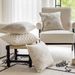 Cream Plush Throw Pillow Covers - Nordic Decorative Sofa Pillows For Living Room & Bedroom_maomaolike.com
