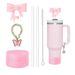 Accessories Set 10mm Diamond Straw Cap Glitter Silicone Cup Protective Cover Personality Trend_maomaolike.com
