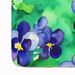 Wisconsin Wood Violets In Watercolor Memory Foam Kitchen Mat Machine Washable Anti-Fatigue Mat Cushion Comfort Bath Mat Or Kitchen Rug_maomaolike.com