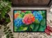 Hydrangeas In Watercolor Doormat Front Door Mat Indoor Outdoor Rugs For Entryway, Non Slip Washable Low Pile, 24H X 36W_maomaolike.com
