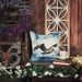 Pelican Diving Throw Pillow Machine Washable, Indoor Outdoor Decorative Pillow For Couch, Bed Or Patio, 18Hx18W_maomaolike.com