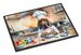 Bloodhound The Chef Doormat Front Door Mat Indoor Outdoor Rugs For Entryway, Non Slip Washable Low Pile, 24H X 36W_maomaolike.com