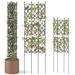 3-Pack Outdoor Sturdy Reliable Construction Plant Support Frame For Raised Garden Bed_maomaolike.com