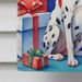 Dalmatian Christmas Reindeer House Flag Large Porch Sleeve Pole Decorative Outside Yard Banner Artwork Wall Hanging, Polyester, House Size, Multicolor_maomaolike.com