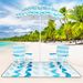 4 Pieces Beach Umbrella With 2 Foldable Chairs And Picnic Blanket Carrying Bag Set Premium Canopy With Silver Coating Offers UPF 50+_maomaolike.com