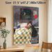 Bedtime Mother And Child Painting Poster, Warm Whimsical Cozy Night Bedroom Scene Poster, Heartwarming Intimate Design Suitable For Bedroom Wall Decor_maomaolike.com