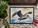Pelican Diving Doormat Front Door Mat Indoor Outdoor Rugs For Entryway, Non Slip Washable Low Pile, 24H X 36W_maomaolike.com