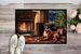 Boxer Cozy Christmas Doormat Front Door Mat Indoor Outdoor Rugs For Entryway, Non Slip Washable Low Pile, 24H X 36W_maomaolike.com