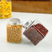 Five Grains Box Kitchen Refrigerator Thickened Large Spice Dried Fruit Storage Bottle Household Plastic Sealed Jar_maomaolike.com