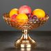 Home Snacks Candy Dried European Modern Living Room Coffee Table Creative Light Luxury Large Crystal Glass Fruit Plate_maomaolike.com