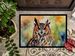 Eurasian Eagle Owl Doormat Front Door Mat Indoor Outdoor Rugs For Entryway, Non Slip Washable Low Pile, 24H X 36W_maomaolike.com