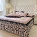 French Style Winter Thickened Milk Velvet Skirt Single Piece Double Layer Lace Trim Three-Piece Dustproof Coral Fleece Bed Cover S_maomaolike.com