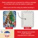 Basset Hound Christmas Reindeer Porcelain Ornament Christmas Tree Hanging Decorations For Home Christmas Holiday, Rectangle, Gift, Multicolor_maomaolike.com