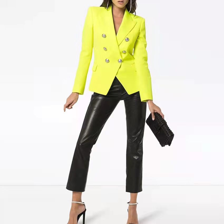 Women's Clothing multi color slim fit temperament commuter suits in stock_maomaolike.com