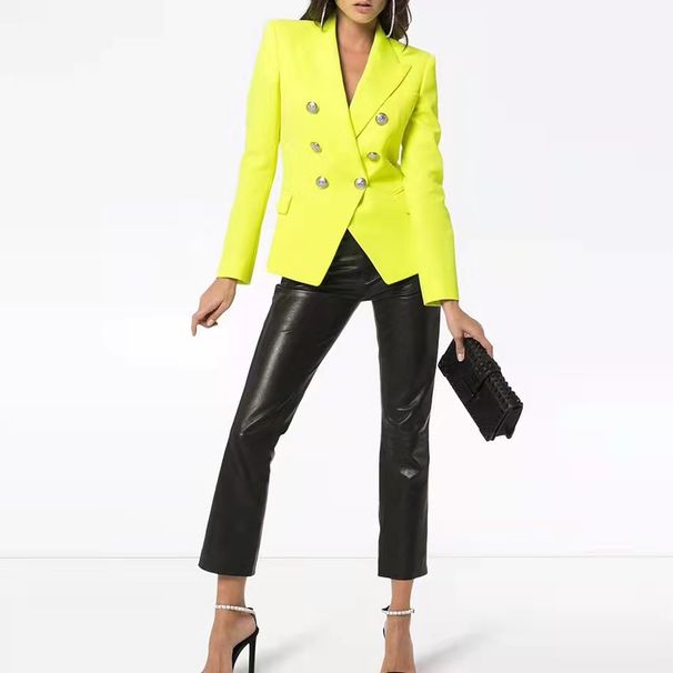 Women's Clothing multi color slim fit temperament commuter suits in stock_maomaolike.com
