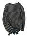 Women's Clothing shirt striped spring and autumn thin long sleeved T shirt women's medium long round neck loose large size women's clothing_maomaolike.com