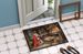 Cookies With Santa Claus Sinterklaas Doormat Front Door Mat Indoor Outdoor Rugs For Entryway, Non Slip Washable Low Pile, 24H X 36W_maomaolike.com