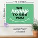 Positive Quote Painting Poster, Mint-green Playful Typography With Smile Graphic Poster, Warm Welcoming Vibe, Suitable For Entryway, Living Room Or_maomaolike.com