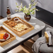 Hotel Breakfast Display Home Living Room Fruit Plate Tea Set Water Cup Bamboo Storage Tray_maomaolike.com