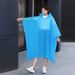 EVA Raincoat, Non-disposable Cape Style, Rectangular Backpack Cycling Raincoat_maomaolike.com
