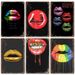New Kiss Lips American Vintage Tin Sign - Unframed Wall Art For Home Decor And Background Wall Decoration_maomaolike.com