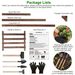 Multi-tier Wooden Plant Stand 11 Potted Flower Display Shelf Rack Vase Holder For Patio Balcony Garden_maomaolike.com