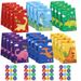 12Pcs Cartoon Dinosaur Gift Bags With 24Stickers,Dinosaur Pattern Paper Treat Wrap Bags Party Favor Gift Supplies For Dinosaur Theme Birthday Party_maomaolike.com
