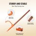 VEVOR Log Peavey 46.5 In Wooden Handle Log Lifter Max 18 In Opening Log Roller_maomaolike.com