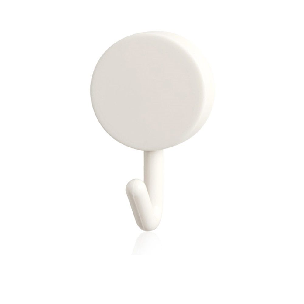 10pcs Adhesive Wall Hooks, Key Hooks, Coat Hangers, Waterproof Utility Hanging Self Adhesive Towel Hook For Bathroom Bedroom Entrance Door 2.8×5cm/1.1_maomaolike.com