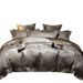 Luxurious Gold-Plated Jacquard Four-Piece Set 100S Long-Staple Light Luxury Pure Cotton Wide-Brim Quilt Cover Bedding_maomaolike.com