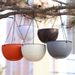 Garden Supplies Rattan Plastic Hanging Basket Pot Succulent Green Plant Hanging Pot Self Absorbent Hydroponic Hanging Plant Pot Honeycomb Flower Pot_maomaolike.com
