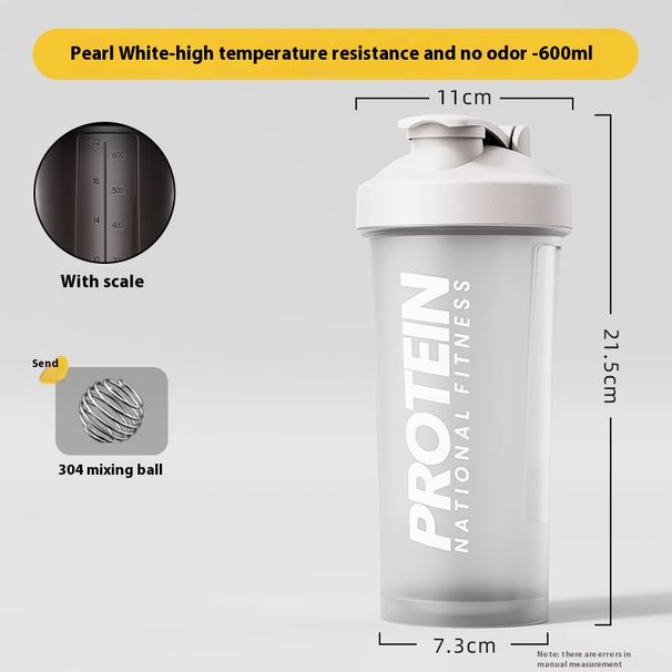 Gianxi Fitness Sports Water Protein Powder Shaking Milk Shake Brewing Mixing Male Female Cup_maomaolike.com