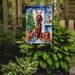 Irish Setter Christmas Reindeer Garden Flag Mailbox Flag Decorative Yard Flag Banner Outside Patio Artwork Yard Flower Beds, Garden Size, Multicolor_maomaolike.com