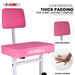 5 CORE Piano Bench Height Adjustable Keyboard Stool Stool Heavy Duty Thick Padded Cushioned Seat With Backrest - PNB B-REST PNK_maomaolike.com