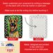 Belgian Malinois Christmas Porcelain Ornament Christmas Tree Hanging Decorations For Home Christmas Holiday, Rectangle, Gift, Multicolor_maomaolike.com