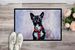 Boston Terrier Ziggy Doormat Front Door Mat Indoor Outdoor Rugs For Entryway, Non Slip Washable Low Pile, 24H X 36W_maomaolike.com
