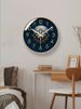 Yipula 7042 Round Silent Living Room Bedroom Wall Fashionable American Style Clock For Home Use_maomaolike.com