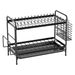 Kitchen Draining Household Multi-functional Dish Rack Cupboard Chopsticks Storage Box_maomaolike.com
