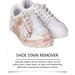 Jakehoe Shoes With Decontamination Foam Spray Small White Shoes Sneakers Clean The Upper Stains Yellow Edge Bright Clean_maomaolike.com