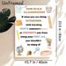 Classroom Rule Painting Poster, Soft Watercolor School Supplies Accented Poster, Promotes Positive Classroom Behavior, Suitable For Classroom Learning_maomaolike.com