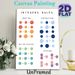 Integers Rules Painting Poster, Vibrant Color-coded Math Operation Guide Poster, Clear Visual Aid For Mastering Integer Calculations, Ideal For Study_maomaolike.com