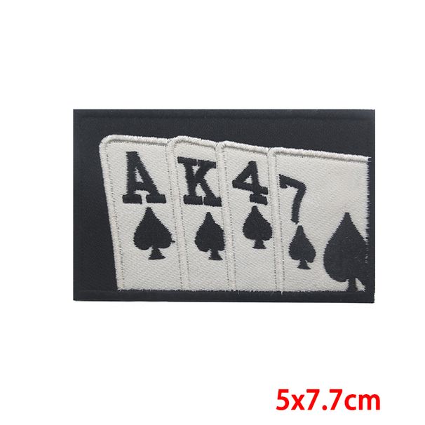 AK47 Weapons Airsoft Patches Iron On Patch For Clothing Thermoadhesive Patches On Clothes Tactical Military Embroidered Patches_maomaolike.com