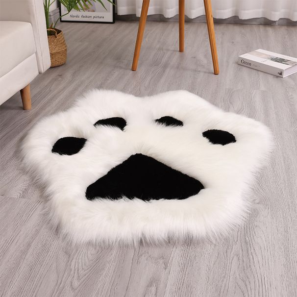 In Stock Fast Delivery Top-sale Rabbit Fur Blend Bedroom Sofa Cat Paw Carpet Skin-Friendly Non-Shedding Machine Washable Living R_maomaolike.com