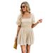 Women's Clothing Solid Color Jumpsuit Collar Jumpsuit Shorts_maomaolike.com