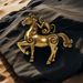 Chinese Style Metal Solid Antique Horse Animal Ornament Desktop Tea Pet Office Stall Decoration New Product_maomaolike.com