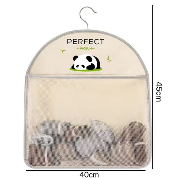 3 Layer Breathable Hanging Storage Organizer With Clear View Mesh Door For Kitchen Closet Sundries Fabric Wall Pocket_maomaolike.com